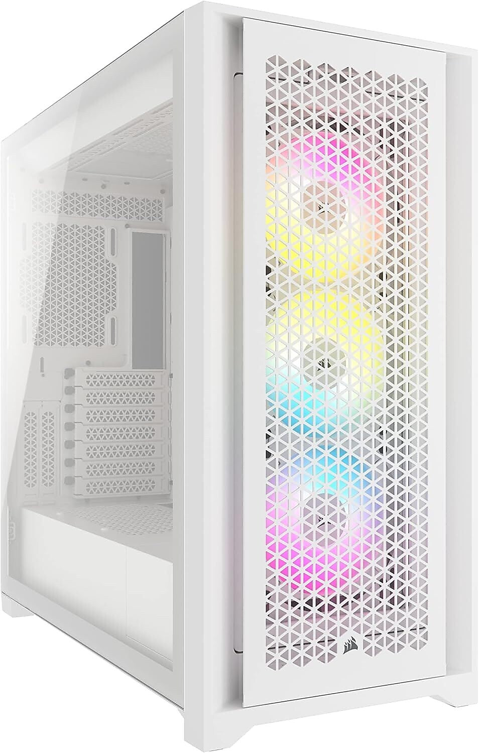 Corsair iCUE 5000D Mid-Tower ATX Case, White (CC-9011243-WW)