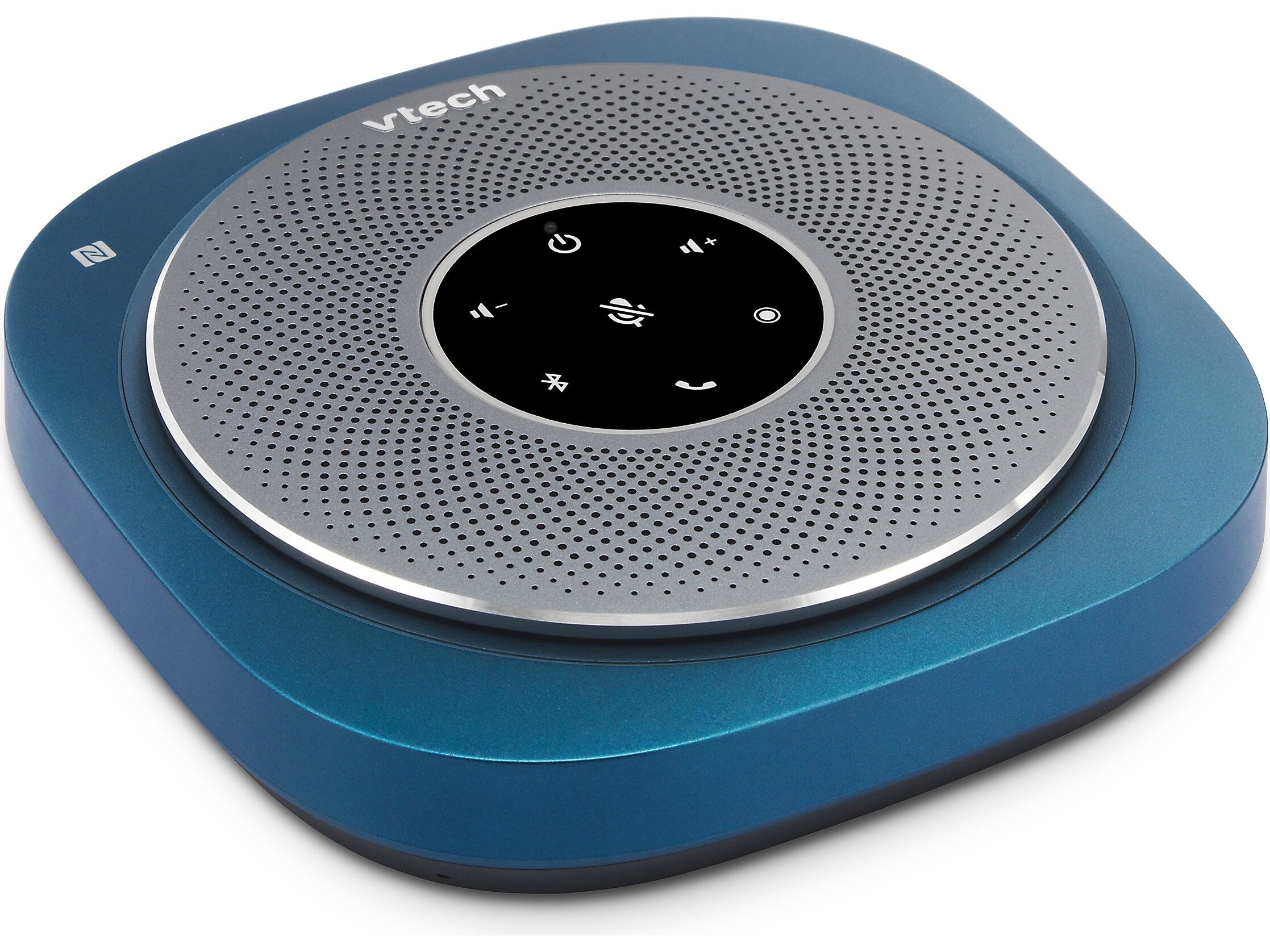 VTech VCS601 Cordless Conference Speakerphone, Blue/Gray (80-2537-00)