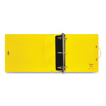 Avery UltraDuty Safety Data Sheet Binders with Chain, 3 Rings, 3" Capacity, 11 x 8.5, Yellow/Red