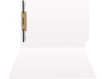 Medical Arts Press Heavy Duty End Tab File Folder, Straight-Cut, Letter Size, White, 40/Box (S-09461-WHT)