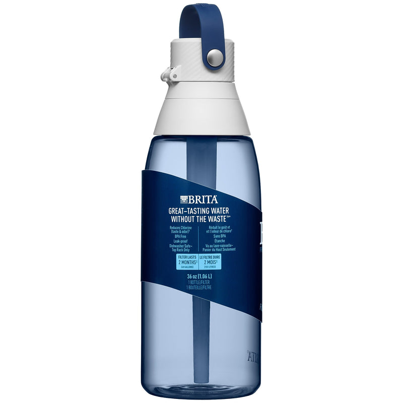 Brita Plastic Filtered Water Bottle, 36 oz., Night Sky (36465)