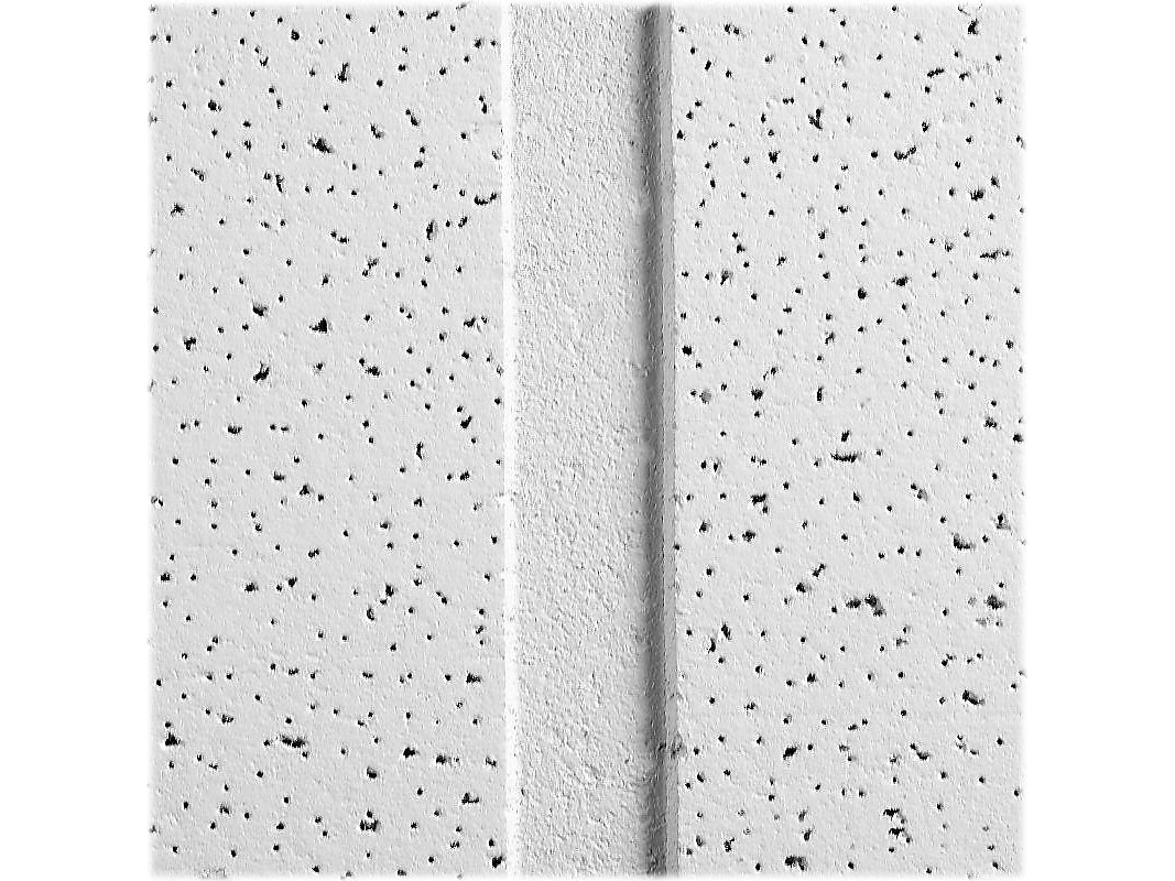 Armstrong FINE FISSURED Second Look I, Angled Tegular Edge Ceiling Tile 9/16, 24" x 48", White, 10/Carton (BP1766C)