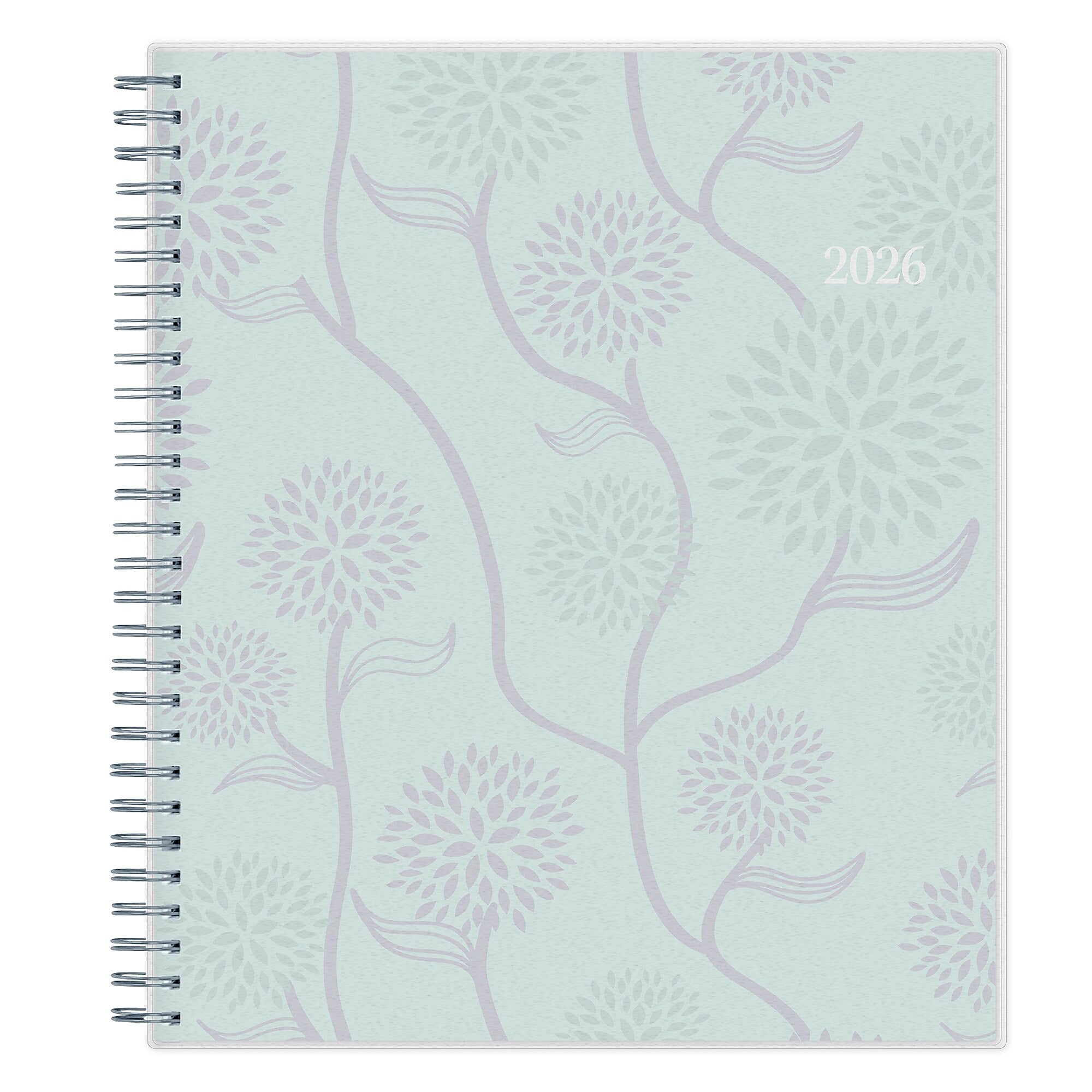 Planning Calendar BS Rue Du Flore Frosted PP 8x10 RY26 Monthly Safety Wirebound -