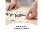 Cricut Smart Paper Die Cutting Sticker Cardstock Sampler, Assorted Colors, 20 Sheets/Pack (2009598)