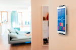 Durable Tablet Wall Mount, Silver/Charcoal (893323)