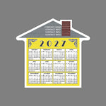 Full Color Magnetic Sign, House, Vertical, 5" x 4.70"