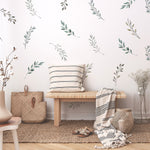 York Wallcoverings Country Leaves Retro Decals, Botanical (RMK4581SCS)