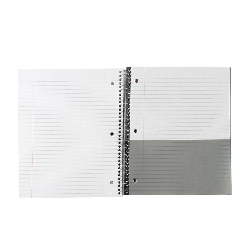 C-Line 3-Subject Notebooks, Wide Ruled, 120 Sheets, Assorted Colors, 3/Bundle (CLI22046-3)