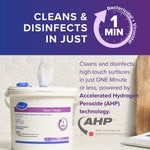 Diversey Oxivir 1 Disinfecting Wipes, 160 Wipes/Container, 4/Carton (100850924)