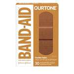 Band-Aid Brand OurTone Adhesive Bandages, BR45, 30/Count (119585)