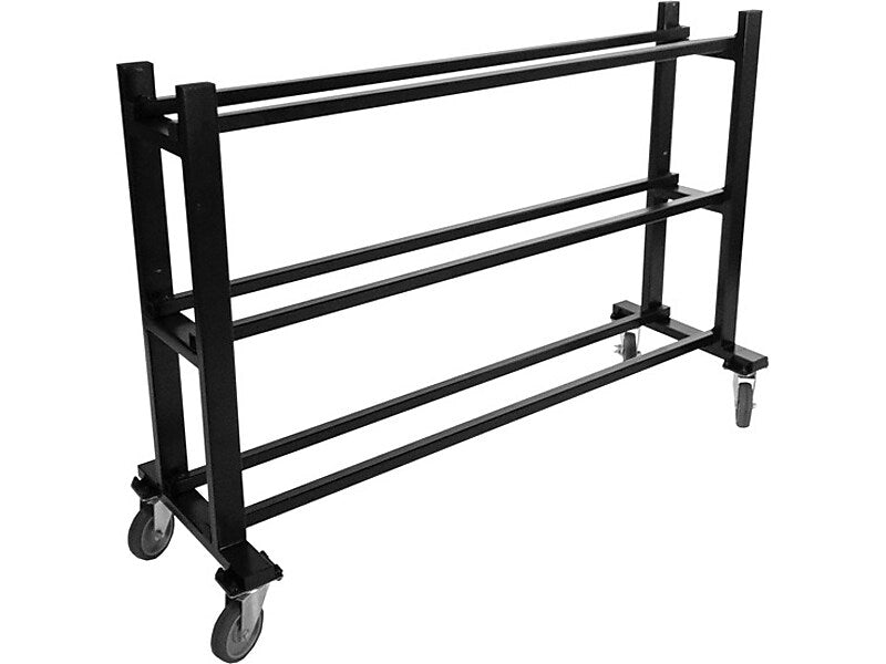 Champion Sports Deluxe Heavy-Duty Basketball Cart, Black (BKCART)
