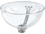 Azar 6" x 12" Pegboard Bowl Display, Clear/Silver, Each (729912)