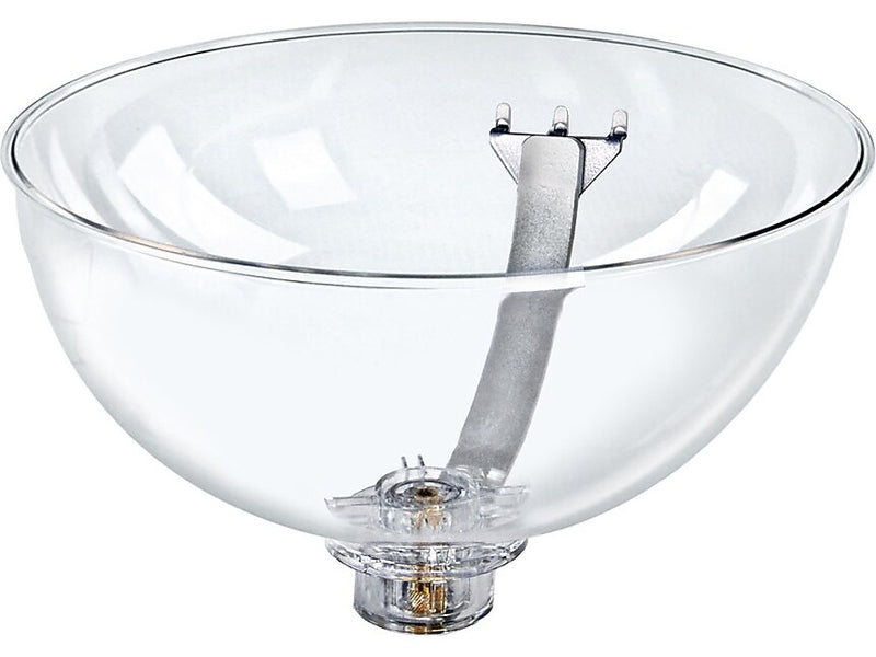 Azar 6" x 12" Pegboard Bowl Display, Clear/Silver, Each (729912)