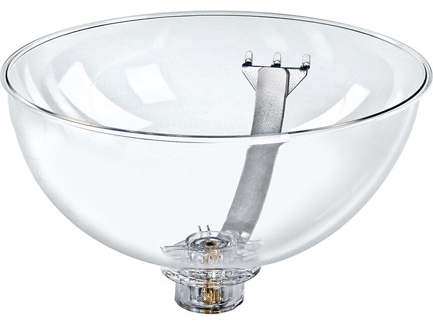 Azar 6" x 12" Pegboard Bowl Display, Clear/Silver, Each (729912)