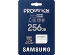 Samsung PRO Ultimate 256GB microSDXC Memory Card with Adapter, U3 Class, UHS-I, V30 (MB-MY256SA/AM)