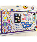 Carson Dellosa Education We Stick Together Emotions Check-In Bulletin Board Set, 46 Pieces (CDP110532)