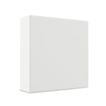 Staples 3" 3-Ring View Binders, White, 6/Pack (23743/21691)