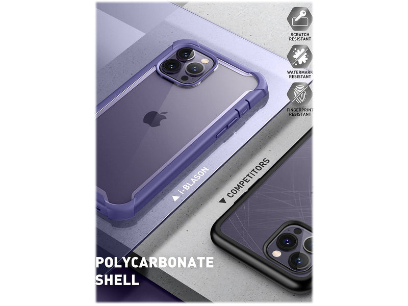 i-Blason Ares Deep Purple Case for iPhone 14 Pro (iPhone2022Pro-6.1-Ares-SP-Mauve)