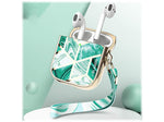 i-Blason Cosmo Case for Apple AirPods 1st/2nd Gen, Marble Green (AirPods2019-Cosmo-Jade)