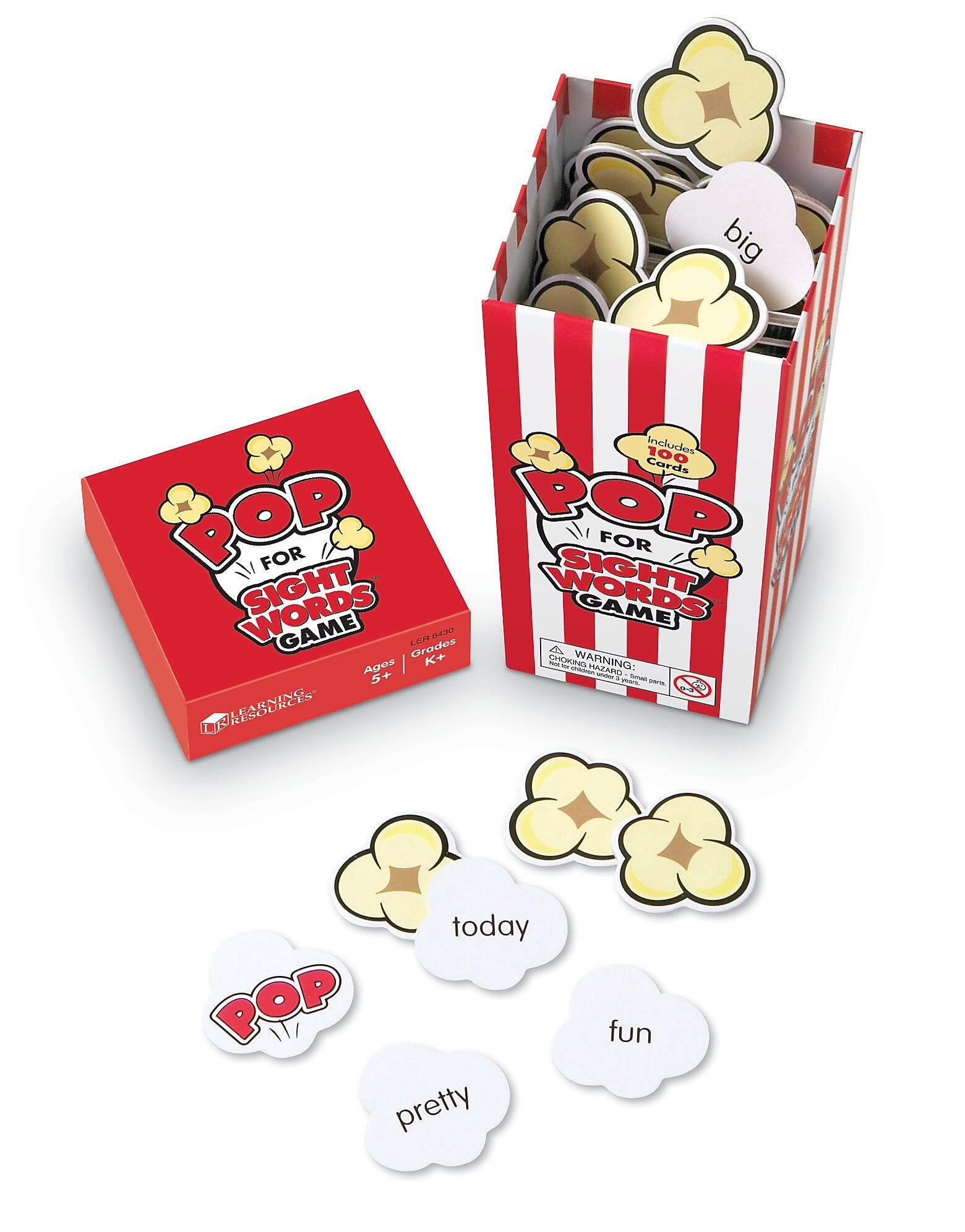 Learning Resources Pop For Sight Words Games, 2 Games/Pack