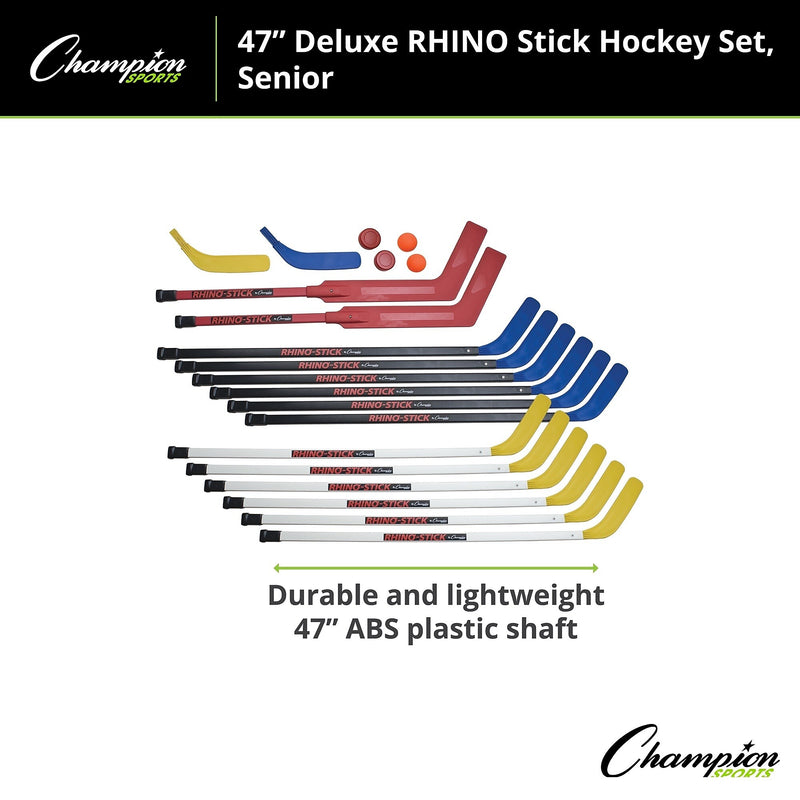 Champion Sports Rhino Stick Senior Hockey Set (HS47SET)