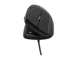 Contour Design Unimouse Ergonomic Vertical Left Handed Optical USB Mouse, Black (CDUMBK21002)
