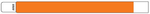 Orange Adult Tyvek Wristband, 10" x 1"