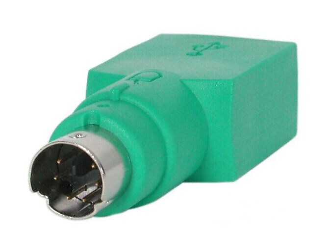 Startech USB to PS2 Mouse Adapter, Green (GC46FM)
