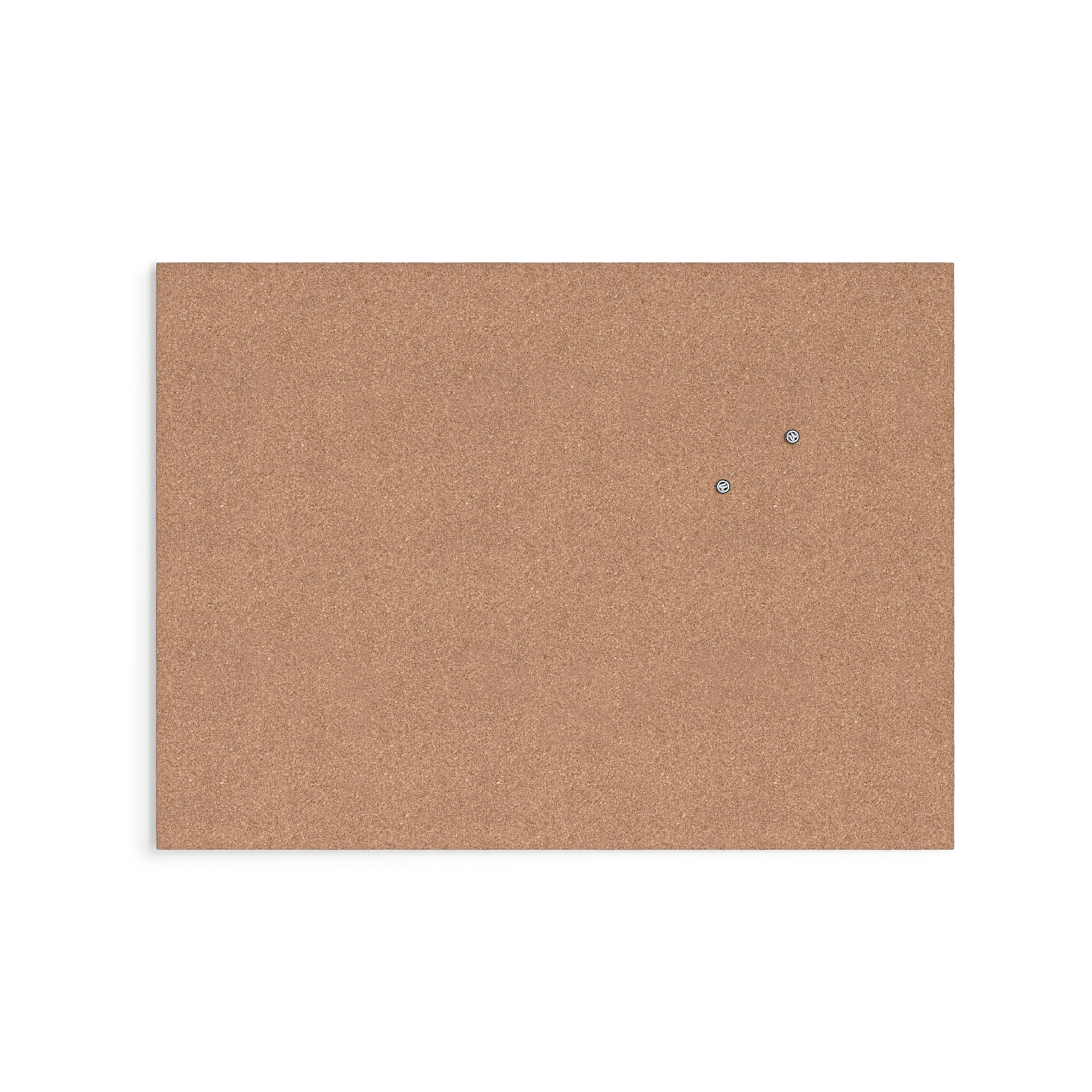U Brands Cork Bulletin Board, Frameless, 2' x 1.5' (2873U00-01)