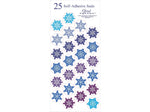 Great Papers Snowflake Seasonal Seals, Assorted Colors, 25/Pack (2023057)