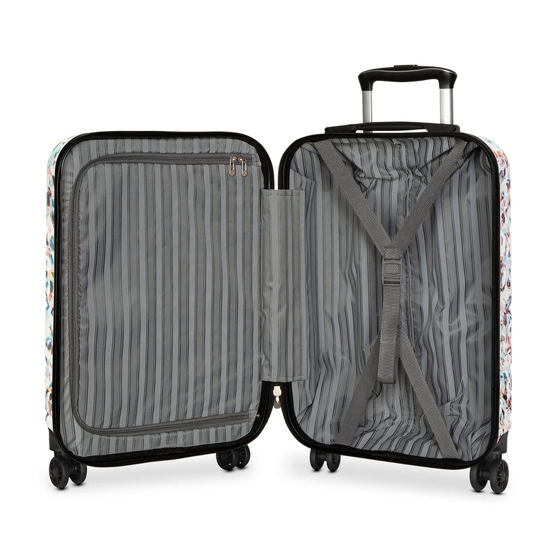 Skyway Luggage Epic 2.0 20" Hardside Carry-On Suitcase, 8-Wheeled Spinner, Confetti (780-20"103-4WB)