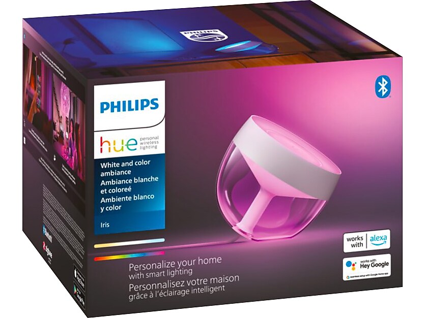 Philips Hue Iris LED Table Lamp, Matte White (561795)