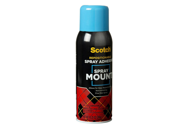 Scotch Removable Repositionable Spray Adhesive, 10.25 oz., Clear (6065)