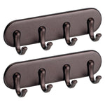 iDesign Wall Racks, Bronze, ABS (28005M2)