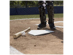 Champion Sports Pro Bury-All Baseball Home Plate, Black/White (BH86)