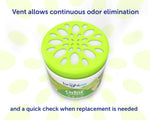 Bright Air Super Odor Eliminator Solid Air Freshener, Zesty Lemon & Lime (900248)