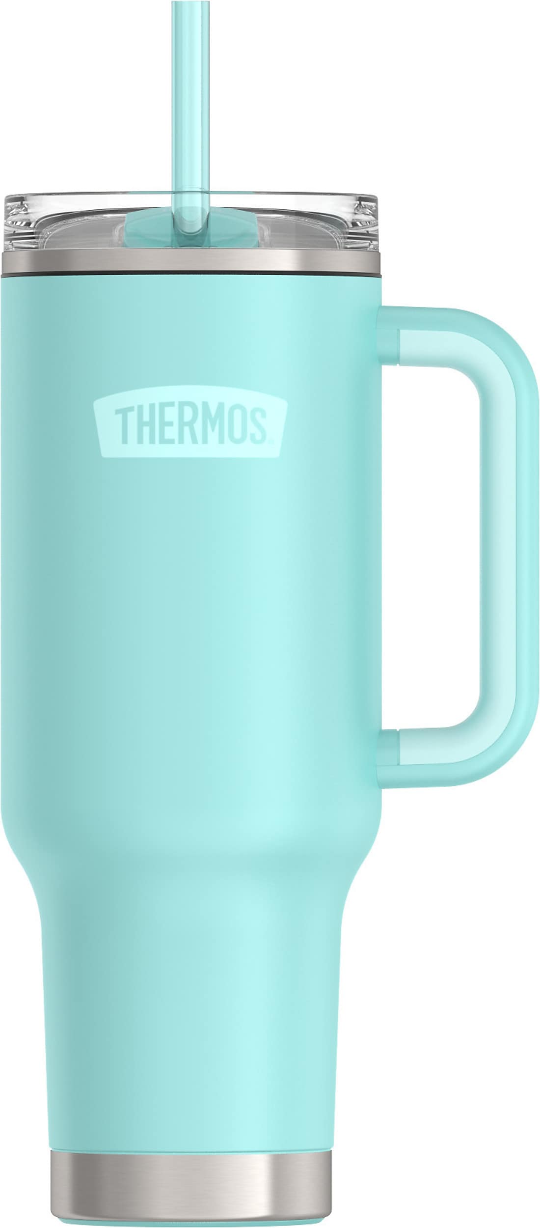 Thermos Stainless Steel Vacuum Insulated Travel Mug, 40 oz., Sea Green (EATS1804SG4)