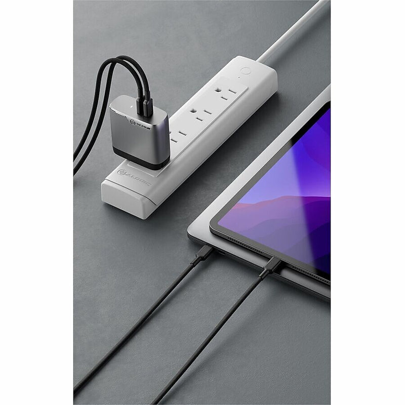 Alogic 2 Port 6W GaN Charger + USB-C Cable (WCG2X68SGR-US)