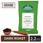 Green Mountain French Roast Ground Coffee Packs, Dark Roast, 50/Carton (4441)