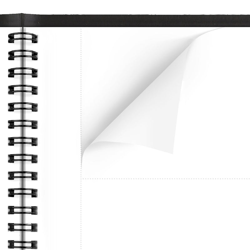 2026 AT-A-GLANCE 8" x 8.75" Monthly Planner, Faux Leather Cover, Black (70-120-05-26)