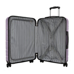 Skyway Luggage Epic 2.0 24" Hardside  Suitcase, 8-Wheeled Spinner, Silver Lilac (780-24"536-4VP)