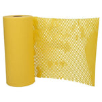 Honeycomb Packing Paper Roll, Lemon Yellow, 12" x 328' (PP10001YE)