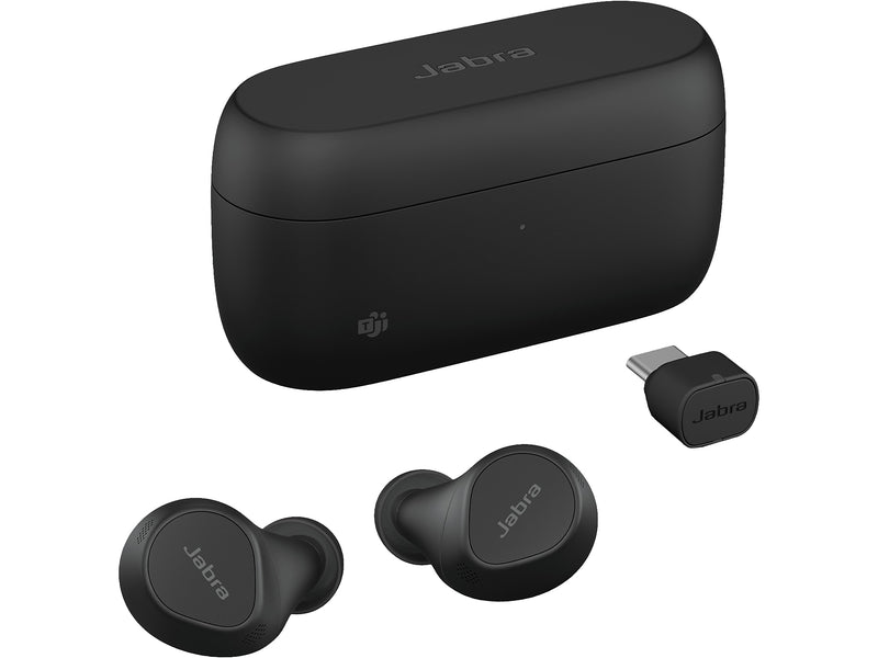 jabra Evolve2 Wireless Active Noise Canceling Earbuds, Bluetooth, Black (20797-989-899)