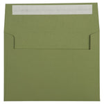 LUX Self Seal A7 Invitation Envelope 5 1/4" x 7 1/4", Avocado Green, 50/Pack (EX4880-27-50)
