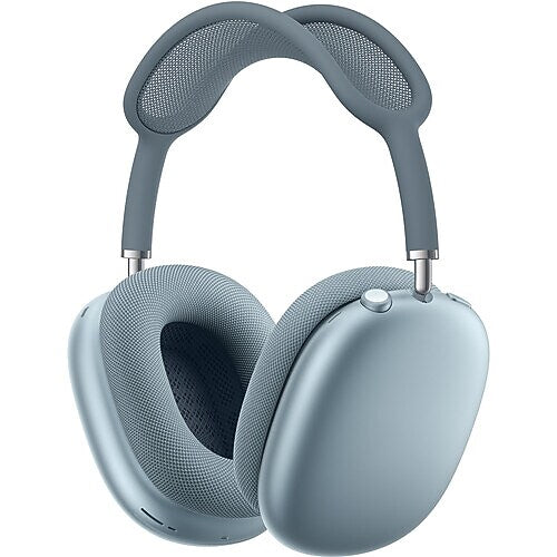 Apple AirPods Max Wireless Active Noise Canceling Over-Ear Headphones, Bluetooth, Blue (MWW63AM/A)