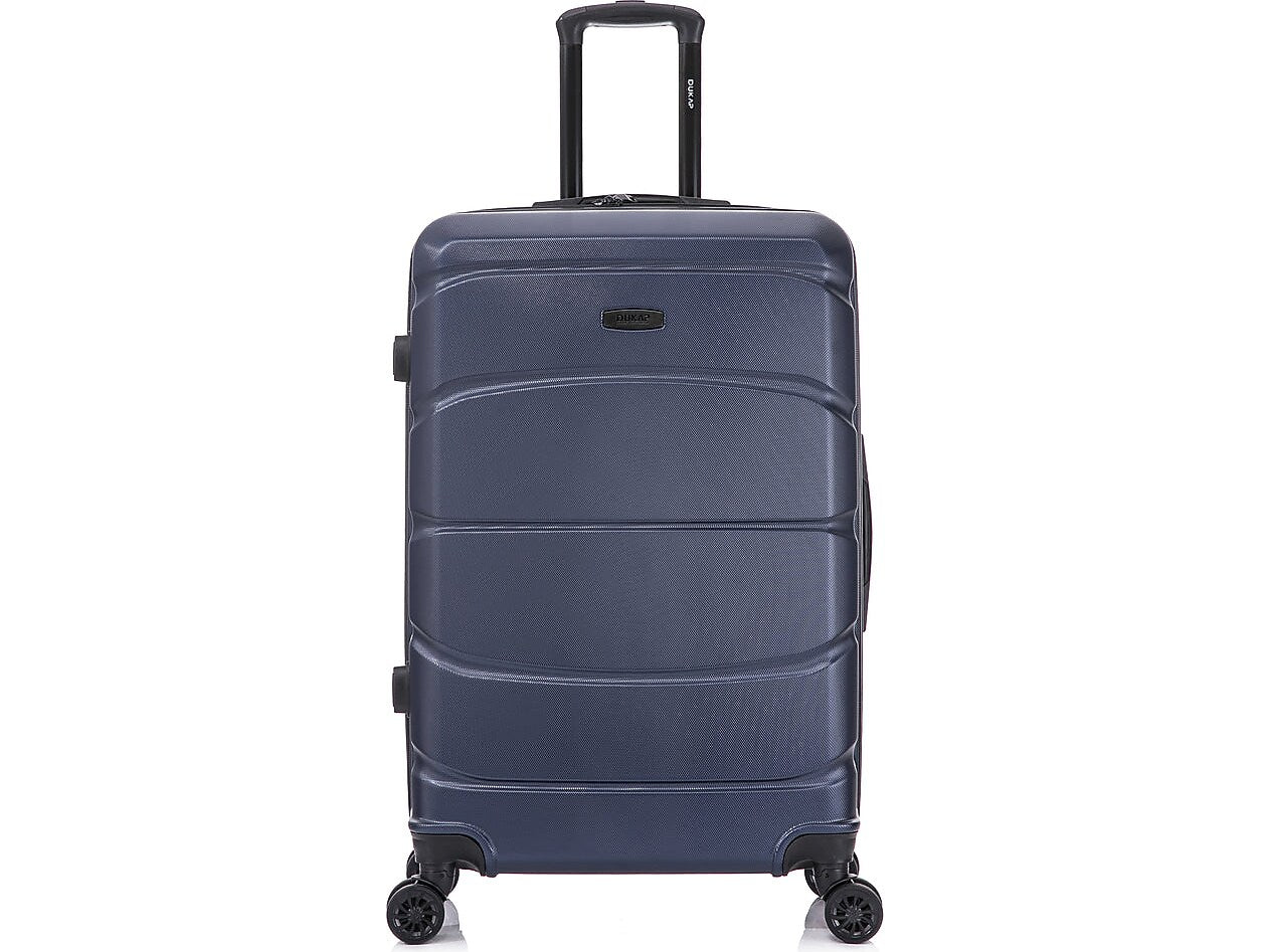 DUKAP Sense 28" Hardside Suitcase, 4-Wheeled Spinner, TSA Checkpoint Friendly, Blue (DKSEN00L-BLU)
