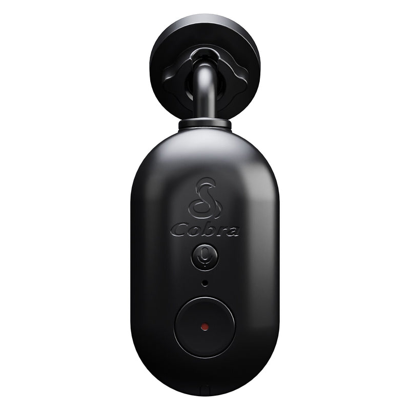 Cobra SC 120 Front 1440p Smart Dash Cam with Wi-Fi and microSD Card, Black (SC120)