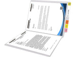 Medical Arts Press Reinforced End Tab File Folder, Straight Cut, Letter-Size, White, 250/Carton (S-01602-WHT-B)