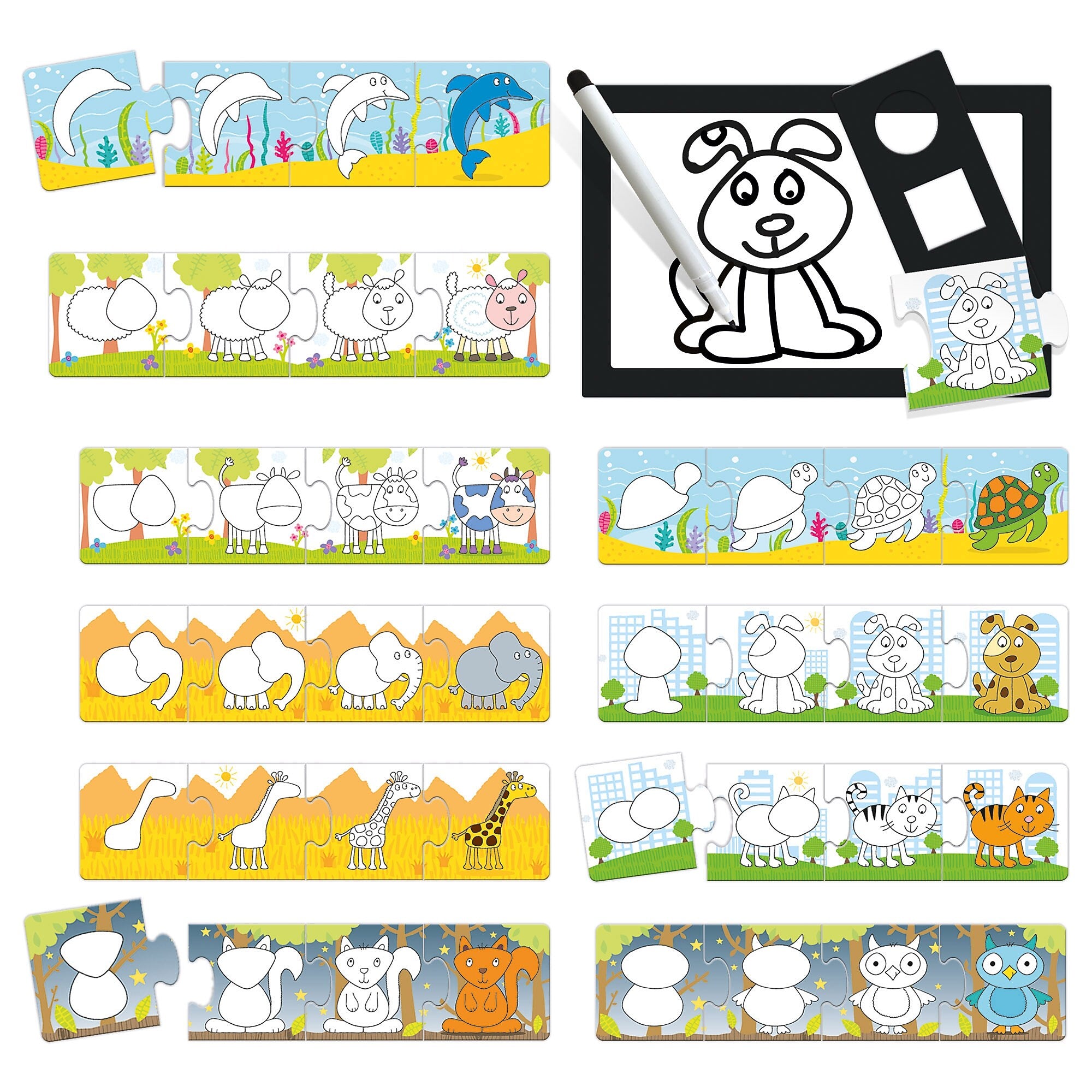 Headu Step by Step Drawing School, 10 Pages (HDUIT21062)