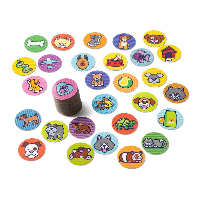 Melissa & Doug Sticker WOW! Refill Stickers Dog, Assorted Colors, 300 Stickers/Box, 8 Boxes/Pack (50332)